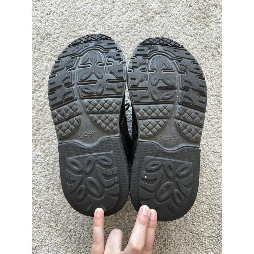 Gdefy Mens Size 9.5 Gravity Defyer Mighty Walk Athletic Black Shoes Comfort Fit - Picture 7 of 8